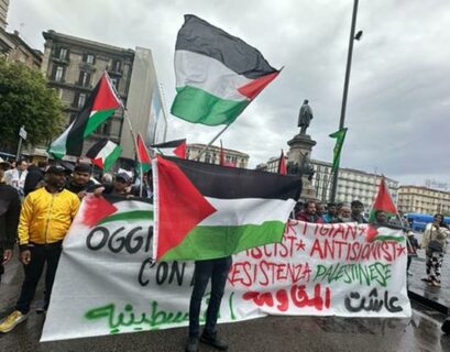 Il 25 aprile in nome della Palestina: corteo antifascista e antisionista a Napoli