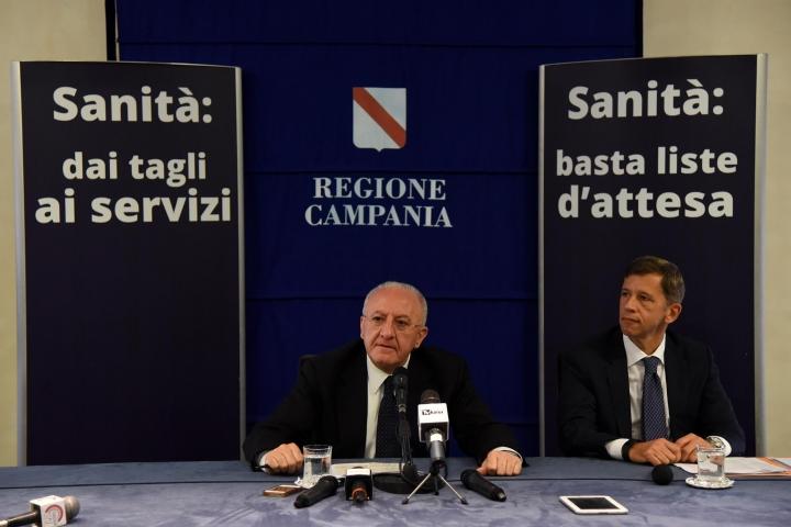 De Luca: "Il Nuovo Santobono diventerà il più grande ospedale pediatrico d'Italia"