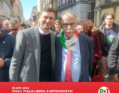 Festa della Liberazione, Manfredi: "Viva l'Italia democratica e antifascista"